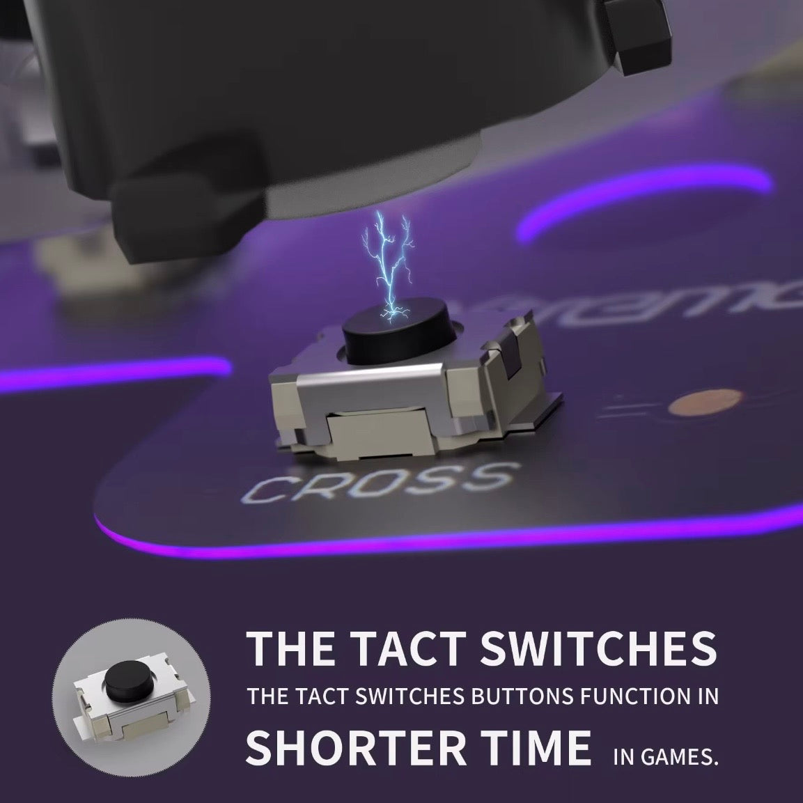 ExtremeRate Clicky Kit for PS5 Dualsense controller