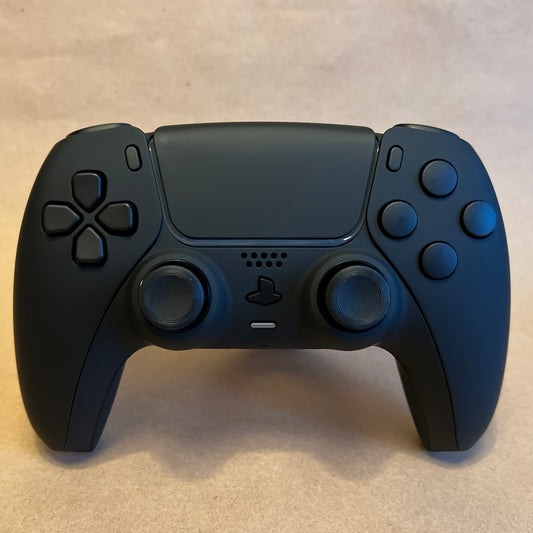 Custom PS5 Controller Stealth Black with Gulikit TMR joysticks - Stealth White