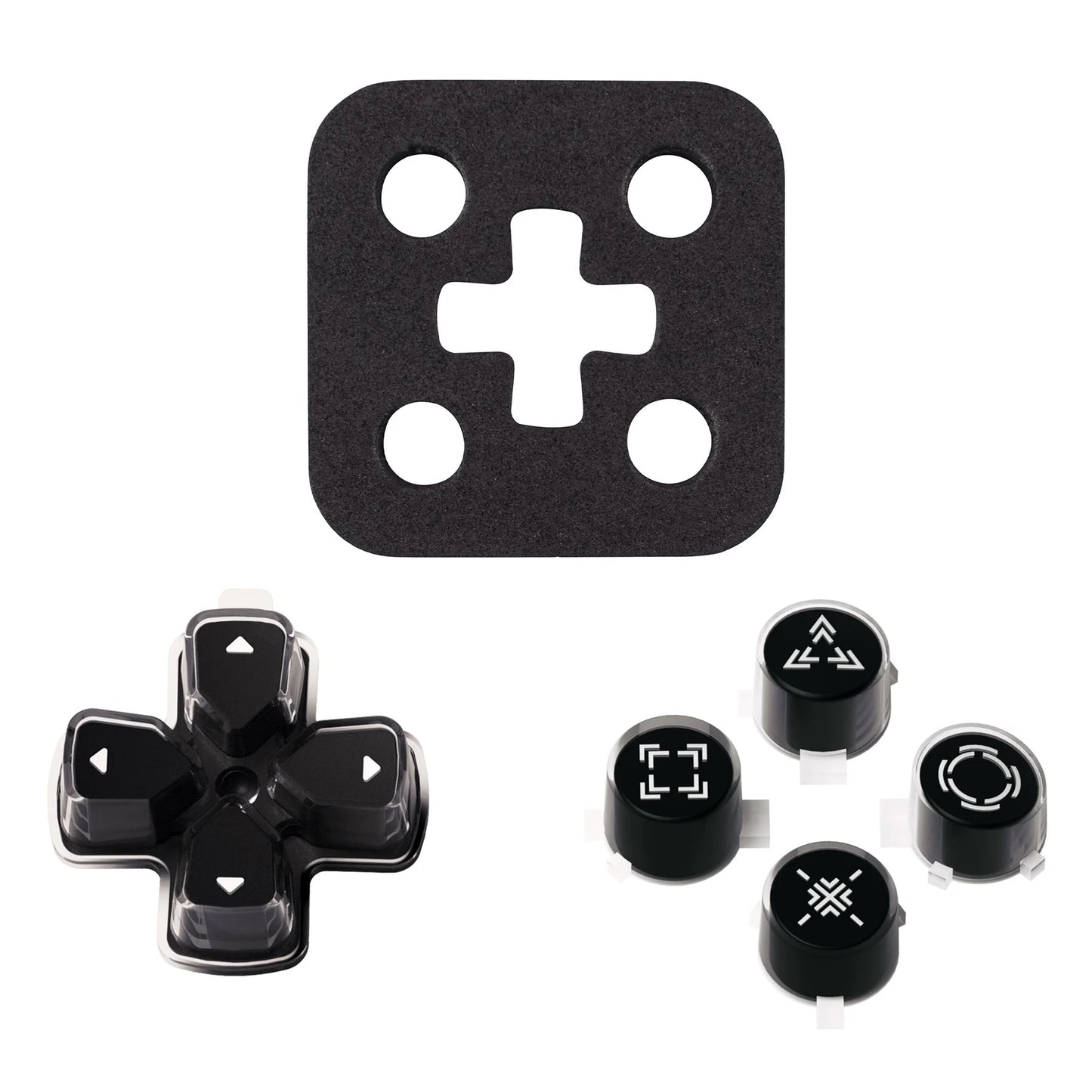 Action and D-Pad Buttons