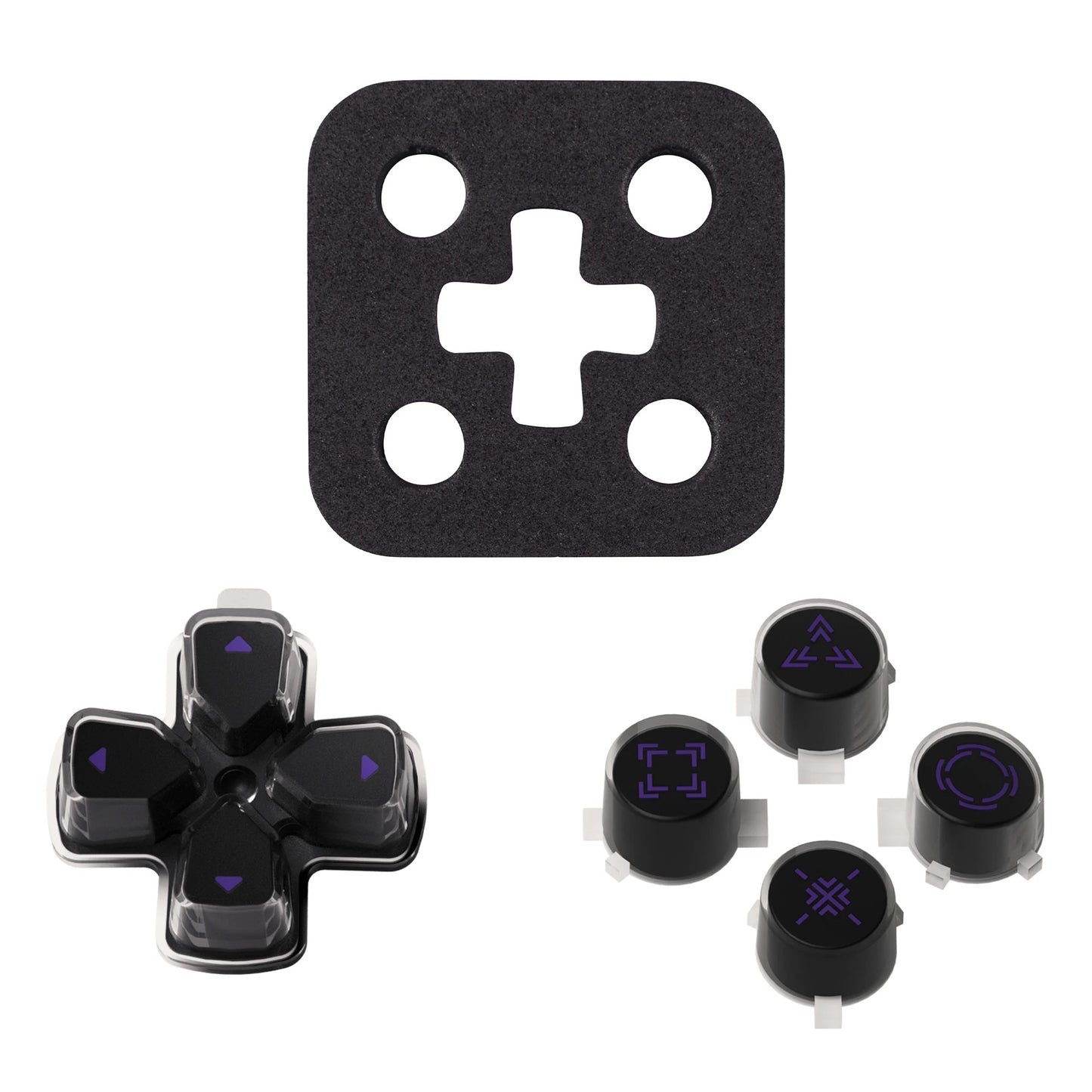 Action and D-Pad Buttons