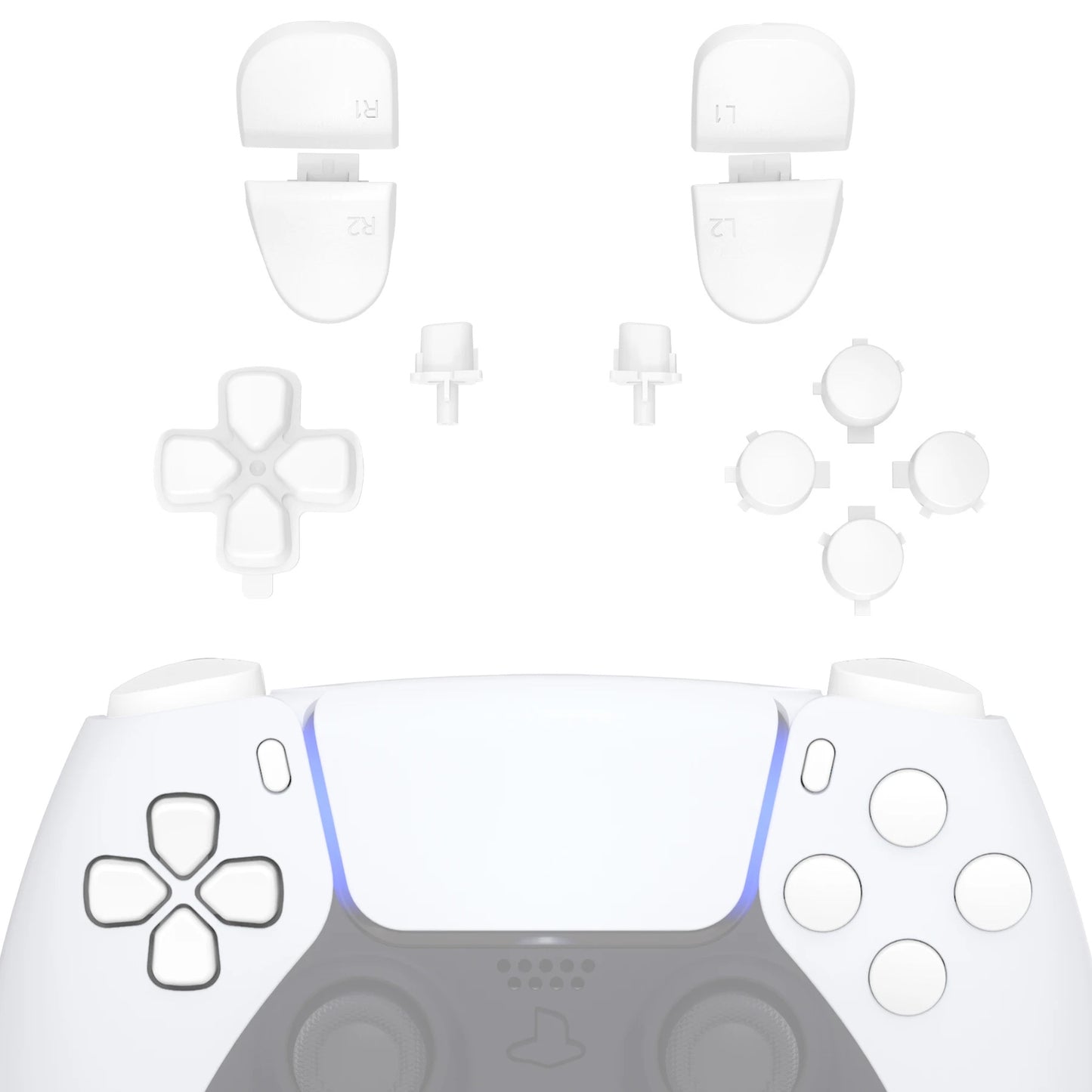 Full Button Set for PS5 Dualsense Controller